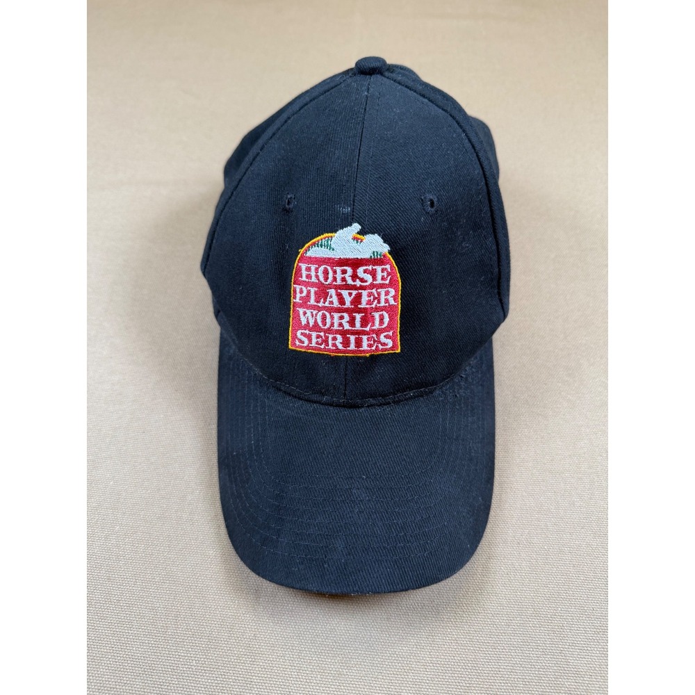 Horse‎ Player World Series Coast Casinos Black Baseball Cap Hat